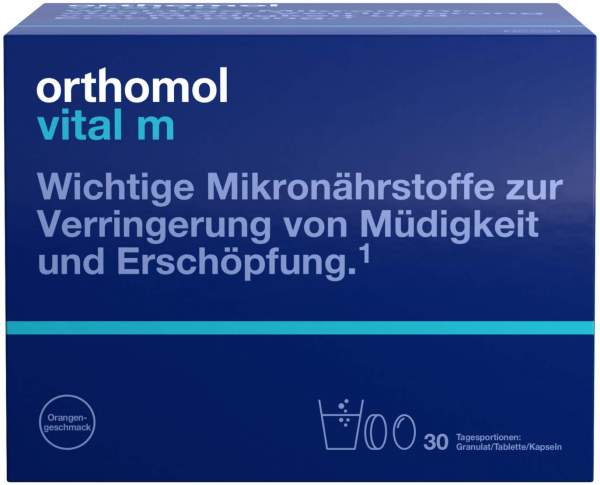 Orthomol Vital M 30 Tagesportionen Granulat und Kapseln 1 Kombipackung