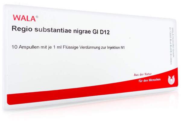 Wala Regio Substantiae Nigrae D12 10 X 1 ml Ampullen