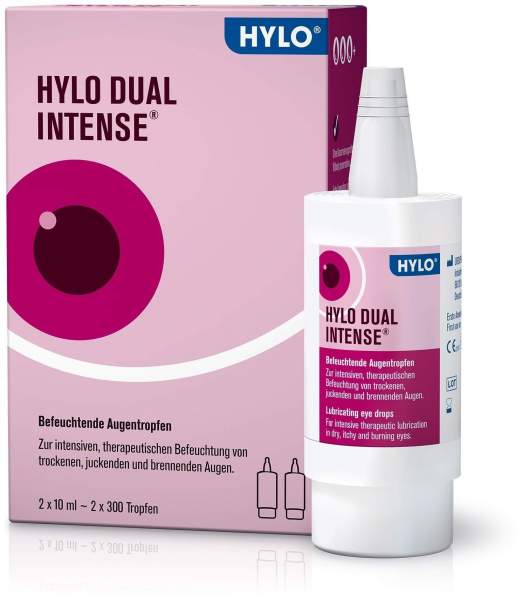 Hylo Dual intense Augentropfen 2 x 10 ml