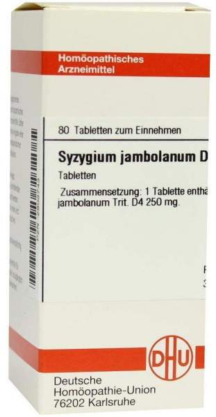 Syzygium Jambolanum D4 80 Tabletten