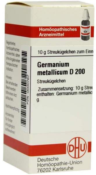 Germanium Metallicum D 200 Globuli
