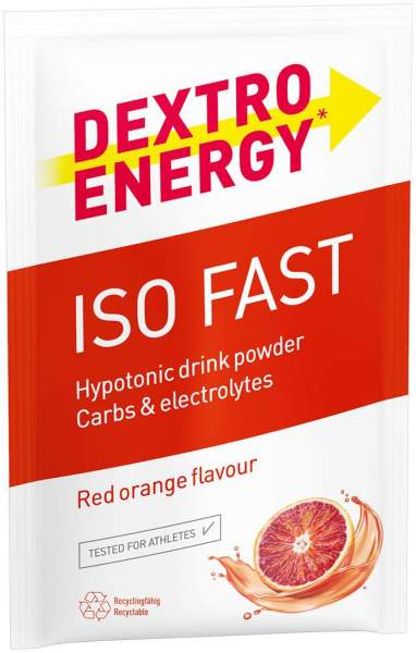 Dextro Energy Sports Nutr.Isofast Plv.Red Orange 56g