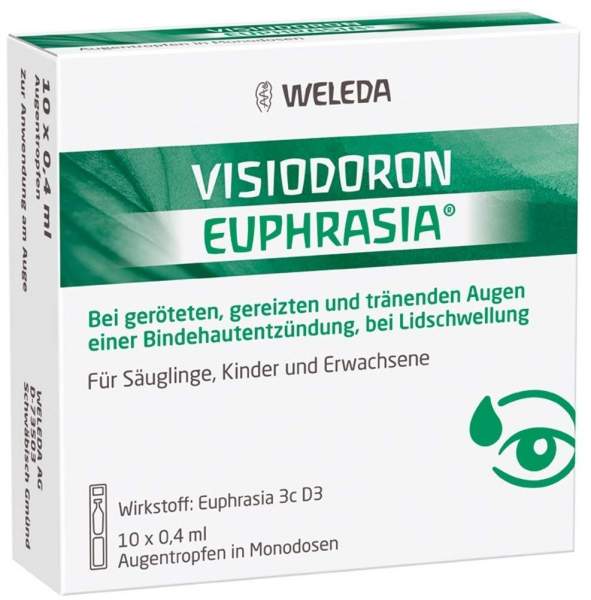 Visiodoron Euphrasia Augentropfen 10 x 0,4 ml