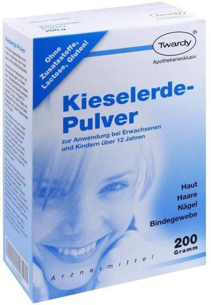 Kieselerde Pulver 200g - Gesunde Haare, Nägel, Haut