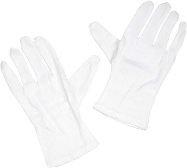 Handschuhe Baumwolle Gr. 7 Staerk. Material