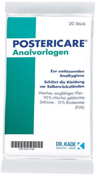 Analvorlagen 20 Stück