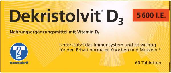 Dekristolvit D3 5.600 I.E. 60 Tabletten