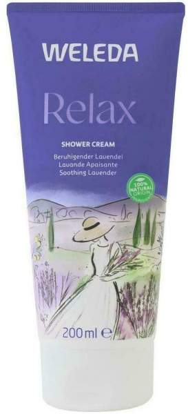 Weleda Relax Shower Cream Lavendel 200 ml