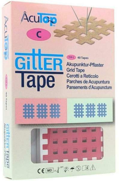 Gitter Tape Acutop Akupunkturpflaster 5x6 cm Pink