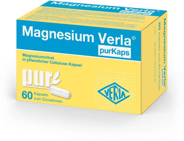 Magnesium Verla purkaps 60 Kapseln