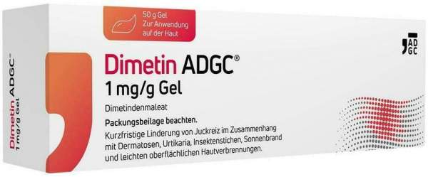 Dimetin ADGC 1 mg je g Gel 50 g
