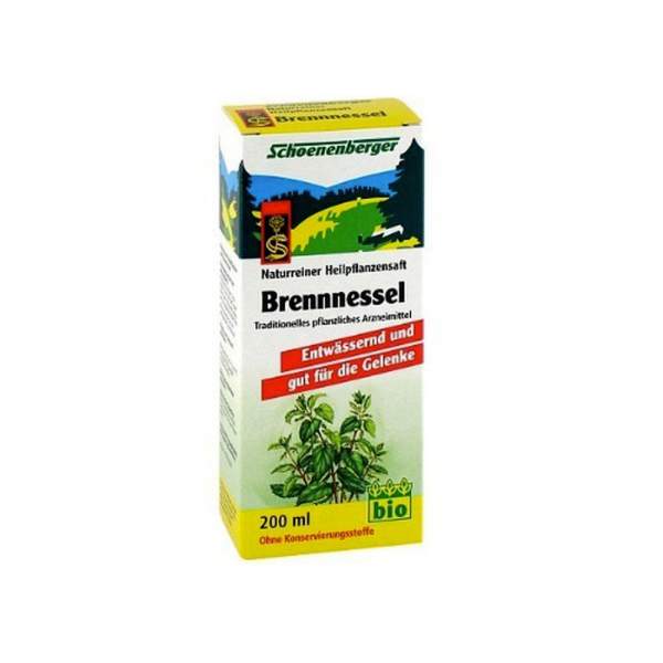 Brennnesselblätter Bio Pflanzensaft 200 ml Saft