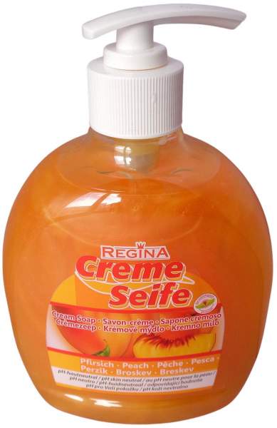 Creme Seife Pfirsich im Spender Regina 500ml