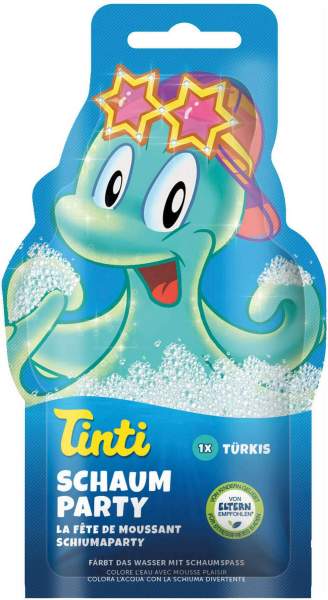 Tinti Schaumparty Türkis 40 ml