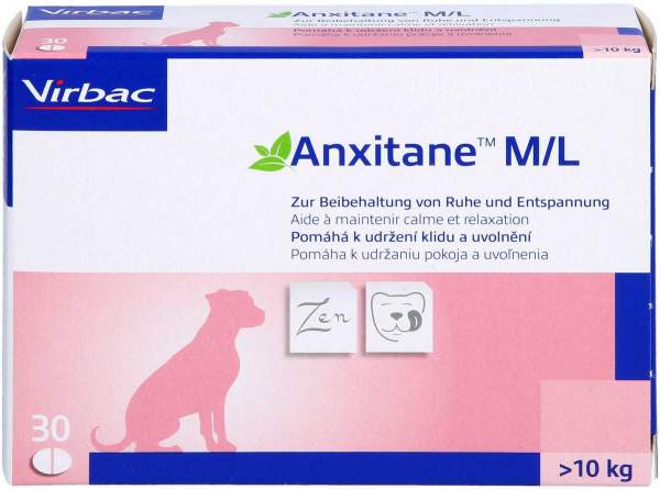 Anxitane M-L Tabletten Für Hunde Ab 10 KG