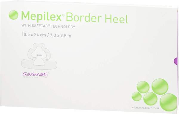 Mepilex Border Heel Fersenverb.Haftend 1