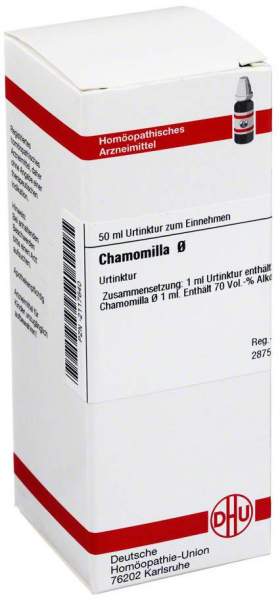 Chamomilla Urtinktur 50 ml Dilution