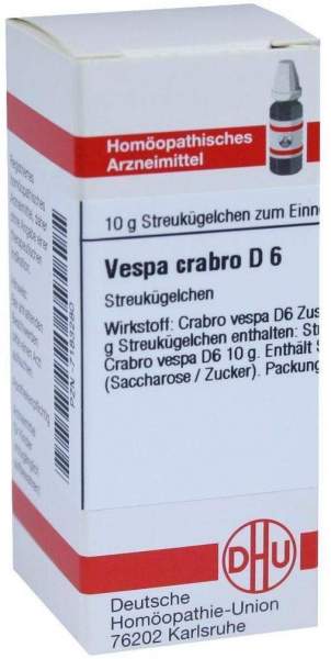 Dhu Vespa Crabro D6 10 G Globuli