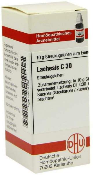 DHU Lachesis C30 10 g Globuli