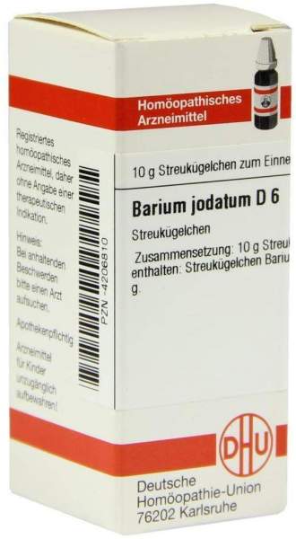 DHU Barium jodatum D6 10 g Globuli