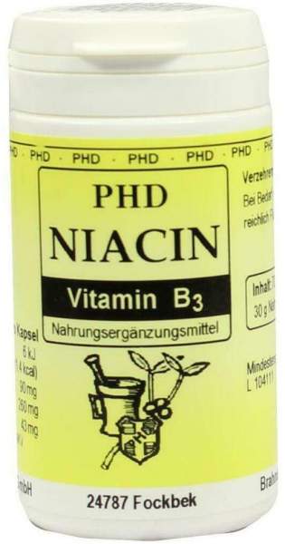 Niacin Vitamin B3 Phd Kapseln