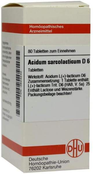DHU Acidum Sarcolactic D6 Tabletten