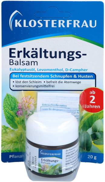 Klosterfrau Erkältungs-Balsam 20 g