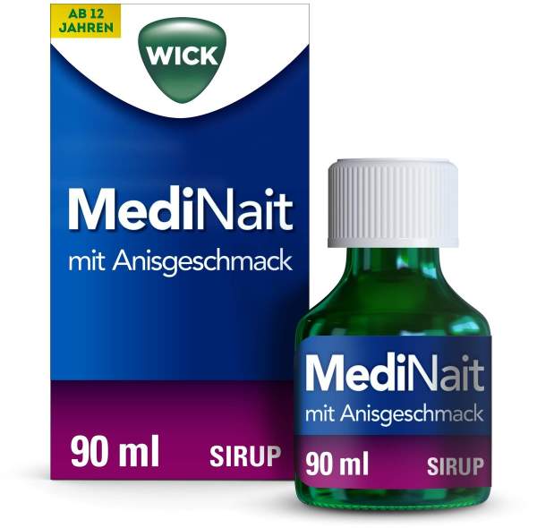 Wick MediNait mit Anisgeschmack 90 ml Sirup