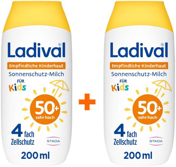 Ladival empfindliche Kinderhaut Milch LSF 50+ 2 x 200 ml