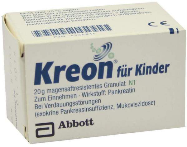 Kreon Für Kinder 20 G Granulat