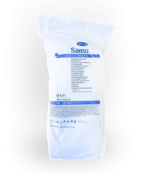 Samu Wöchnerinnen Vorlagen steril Maxi 10 Stück