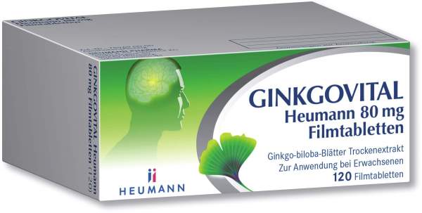 Ginkgovital Heumann 80 mg 120 Filmtabletten