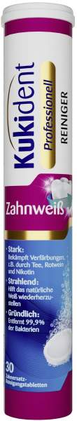 Kukident Zahnweiß 30 Tabs