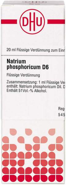Dhu Natrium Phosphoricum D6 Dilution 20 ml