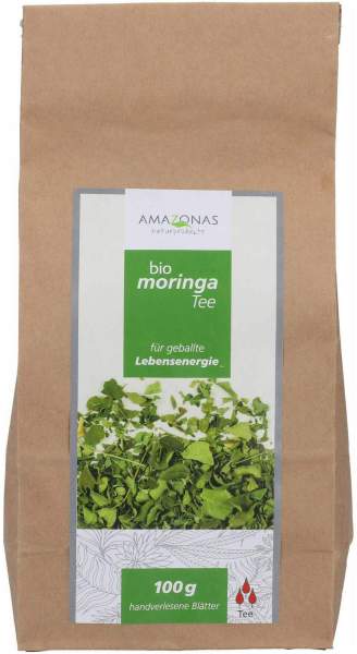 Moringa 100% Bio Blätter-Tee Pur 100 G