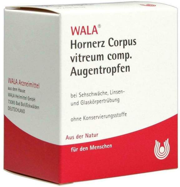 Wala Hornerz Corpus Vitreum Comp. 30 X 0,5 ml Augentropfen