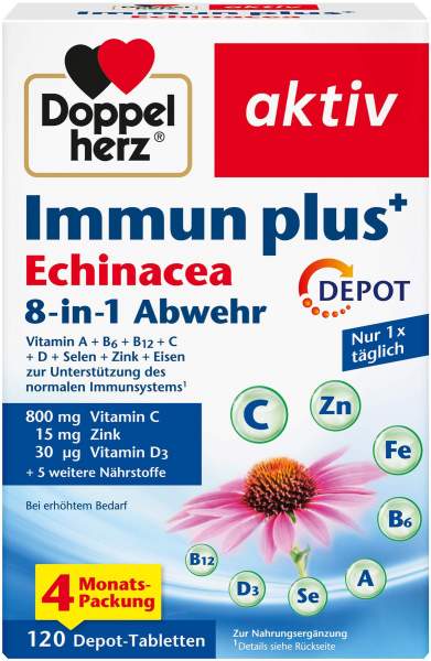 Doppelherz Aktiv Immun Plus Echinacea 120 Tabletten
