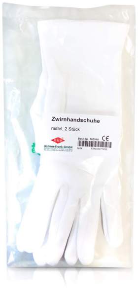 Handschuhe Zwirn Mittel