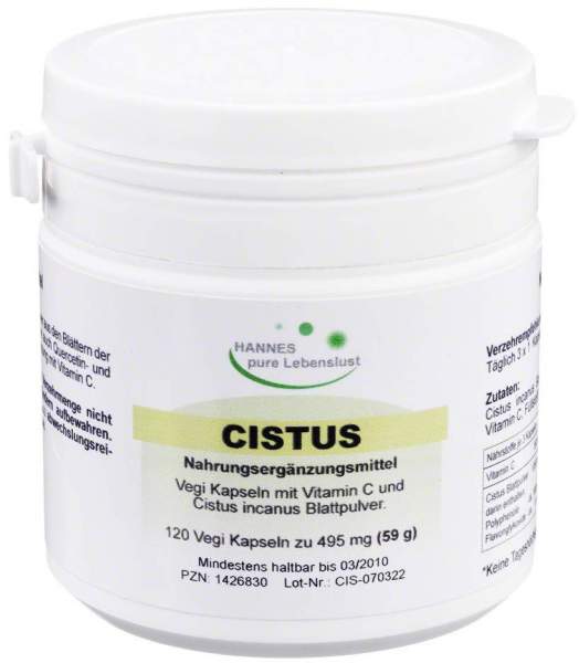 Cistus Incanus Vegi 120 Kapseln