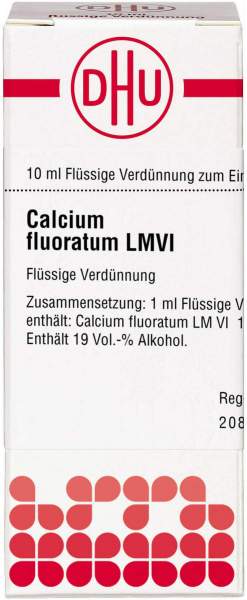 Dhu Calcium Fluoratum Lmvi Dilution 10 ml