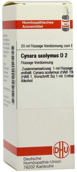 Cynara Scolymus D 2 Dilution