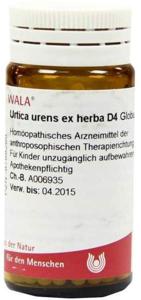 Urtica Urens Ex Herba D4 20 G Globuli