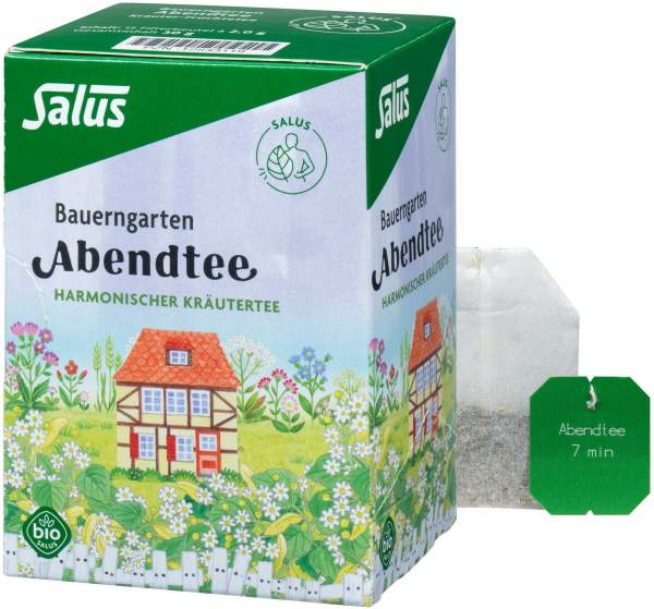 Bauerngarten-Tee Abendtee Kräutertee Salus 15 Filterbeutel