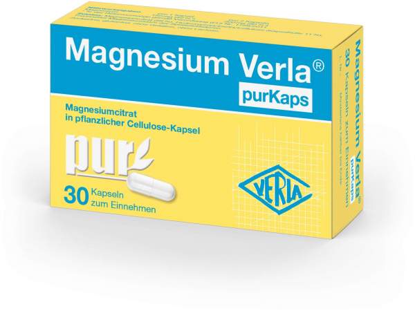Magnesium Verla Purkaps 30 Kapseln
