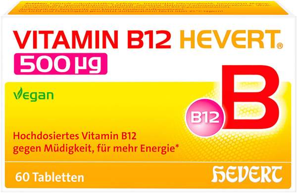 Vitamin B12 Hevert 500 µg 60 Tabletten