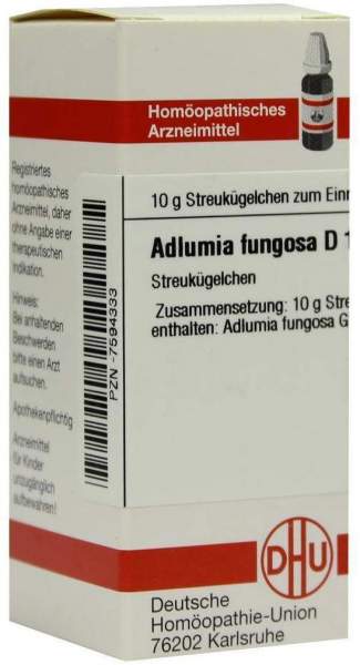 DHU Adlumia fungosa D12 Globuli 10 g