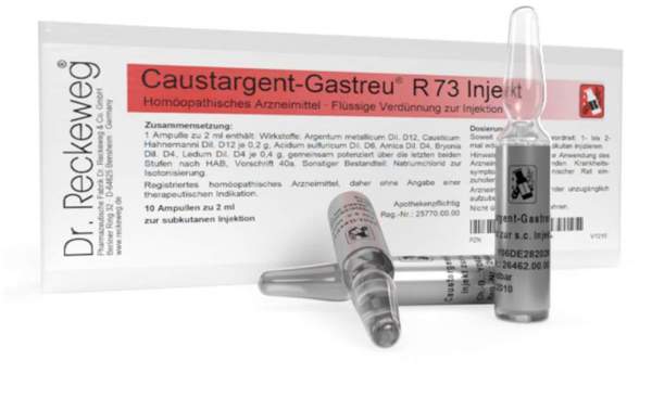 Caustargent Gastreu R73 Injekt 10 X 2 ml Ampullen