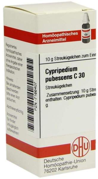 DHU Cypripedium pubescens C30 10 g Globuli
