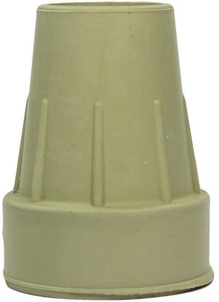 Krückenkapsel 25 mm Grau