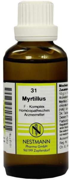 Myrtillus F Komplex 31 50 ml Dilution